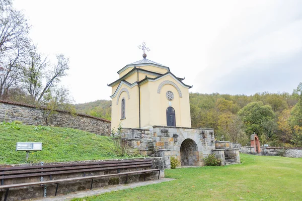 Ljubostinja Monastery Serbian Orthodox Church Historical Spiritual Landmark Amidst Tranquil — Stock Photo, Image