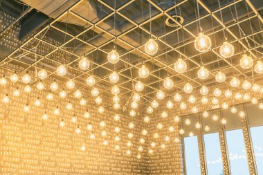 Parlayan Ampullü Modern Tavan Işıkları