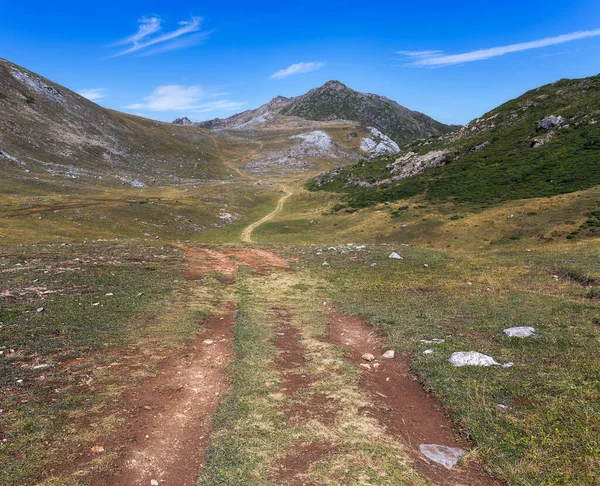 Vandringsled Somiedo Naturpark Asturien Spanien — Stockfoto
