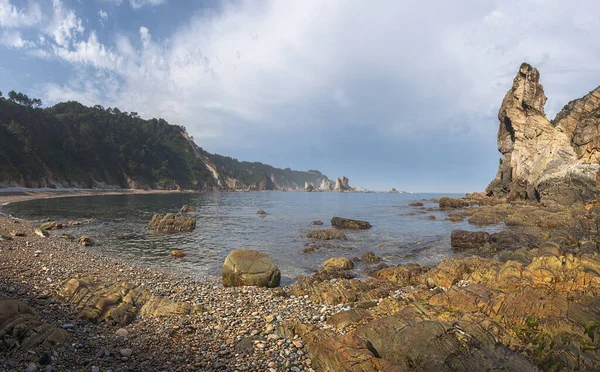 Spiaggia Silencio Nelle Asturie — Foto Stock