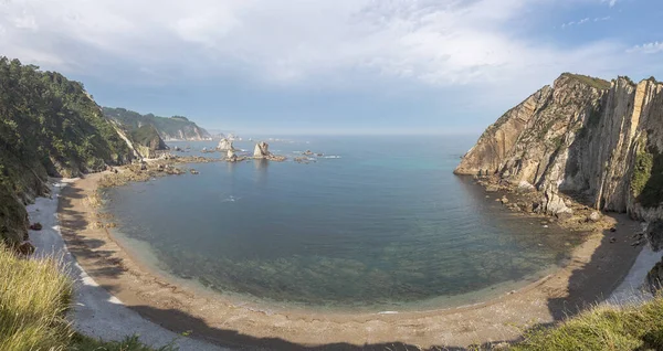 Plaża Silencio Asturii — Zdjęcie stockowe