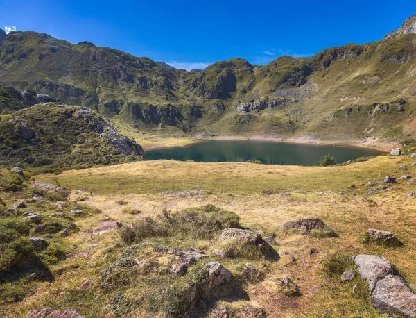 Lago Saliencia Parque Natural Somiedo Asturias — Foto de Stock