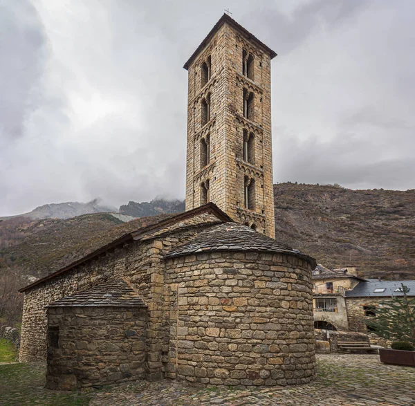 Romanesque Church Erill Vall Catalonia — Stockfoto
