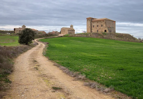 Замок Монкортес Сегарра Каталонія — стокове фото