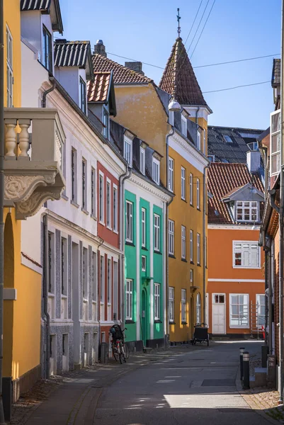 美しいカラフルなオールドハウス デンマーク — ストック写真