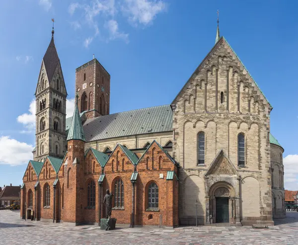 Ribe Cathedral Edifício Românico Mais Significativo Dinamarca Fotos De Bancos De Imagens
