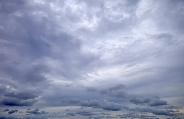 Nuvens Chuvosas Escuras Céu Tempestuoso — Fotografia de Stock