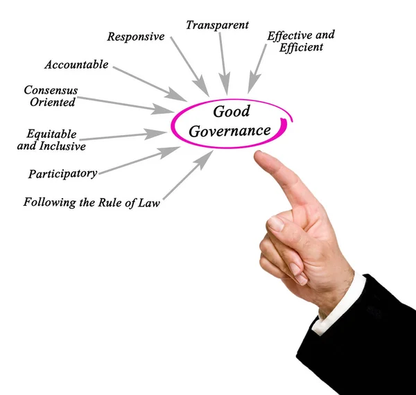 Welche Faktoren Gute Regierungsführung Ausmachen — Stockfoto