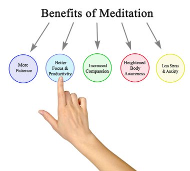 Meditasyonun Beş Yararını Sunar