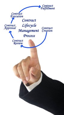 Kontrat Yaşam Boyutu Yönetim Sürecinin Bileşenleri