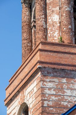 old red brick architecture temple tower