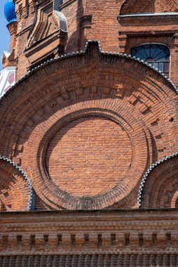 old red brick architecture temple tower