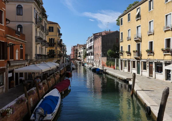 Veneza Itália Setembro 2022 Bairro Tranquilo Encantador Dorsoduro Veneza Itália — Fotografia de Stock