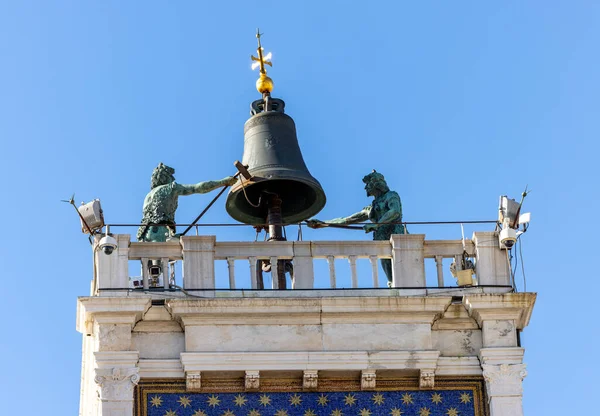 Torre Dell Orologio Mark Clocktower Venice Italy — Stock Photo, Image