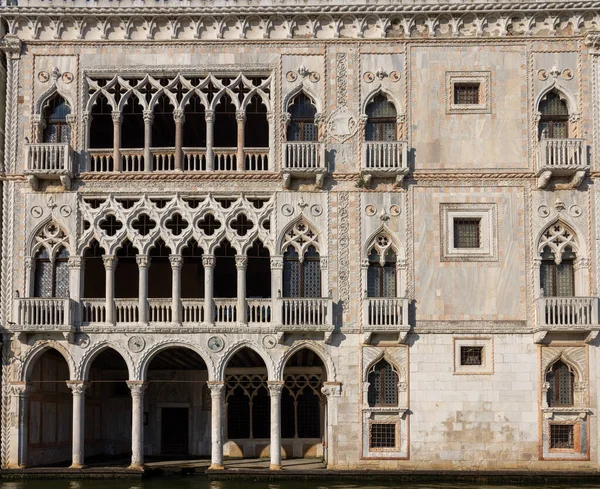 Venezia Italia Settembre 2022 Palazzo Oro Sul Canal Grande Sede — Foto Stock
