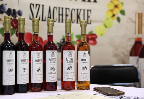 Cracóvia Polônia Novembro 2022 Feira Internacional Vinho Enoexpo Cracóvia Produtores — Fotografia de Stock