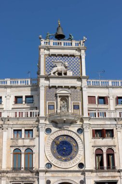 Torre dell Orologio - Venedik, İtalya 'daki St Mark' s saat kulesi