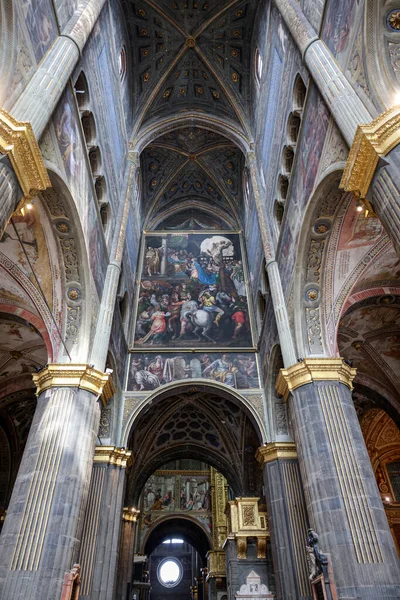 Cremona Italy September 2022 Interior Cathedral Cremona Cathedral Santa Maria — Stock Photo, Image