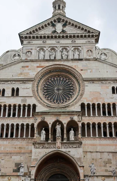 Cattedrale Cremona Cattedrale Santa Maria Assunta Lombardia Italia — Foto Stock