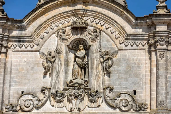 Kostel Františka Assisi Matera Itálie — Stock fotografie