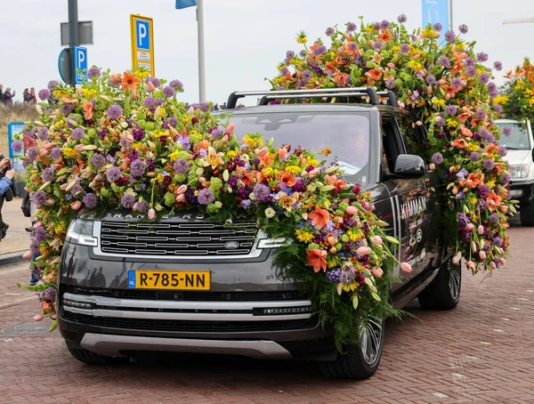 Noordwijk Países Bajos Abril 2023 Tradicional Desfile Flores Bloemencorso Noordwijk — Foto de Stock