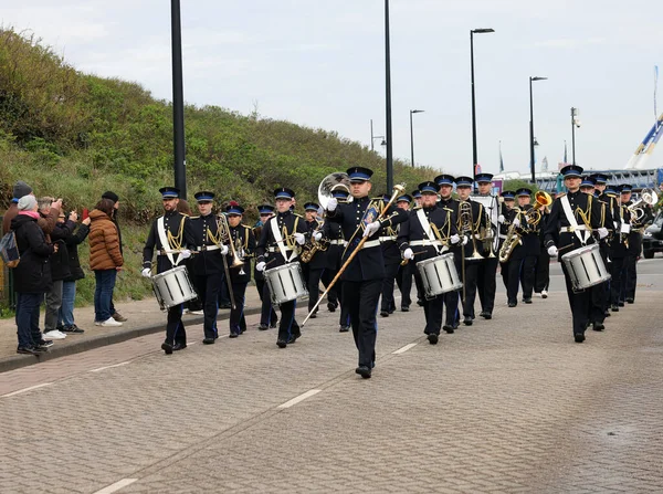 Noordwijk Países Bajos Abril 2023 Tradicional Desfile Flores Bloemencorso Noordwijk — Foto de Stock