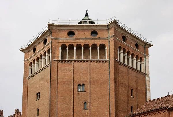 Fachada Externa Batistério Cremona Lombardia Itália — Fotografia de Stock