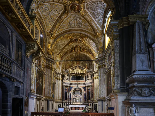 クレモナ イタリア 2022年9月7日 イタリア ロンバルディア州サンタ マリア アスンタ大聖堂またはクレモナ大聖堂の内部 — ストック写真