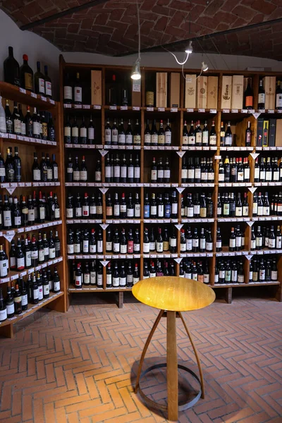 Morra Piedmont Italy Sept 2022 Interior Wine Shop Morra Piedmont — Stock Photo, Image