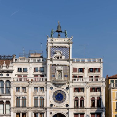 Torre dell Orologio - Venedik, İtalya 'daki St Mark' s saat kulesi