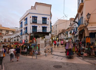 Torremolinos, İspanya - 18 Eylül 2023: Torremolinos, Costa del Sol, İspanya