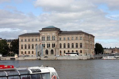 Stockholm, İsveç - 25 Temmuz 2023: Ulusal Güzel Sanatlar Müzesi, Stockholm
