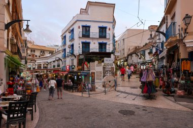 Torremolinos, İspanya - 18 Eylül 2023: Torremolinos, Costa del Sol, İspanya