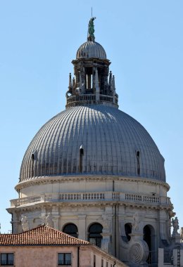 Dome of Santa Maria Della Salute in Venice. Italy clipart