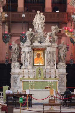  Venedik, İtalya - 5 Eylül 2022 Santa Maria Della Salute 1630 'da Venedik nüfusunun neredeyse üçte birini kaplayan salgından şehrin kurtuluşu için adak olarak inşa edildi.