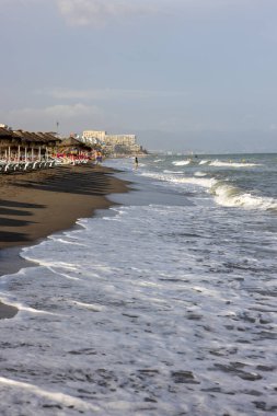 Torremolinos, İspanya - 15 Eylül 2023: Torremolinos, Malaga, Costa del Sol, İspanya