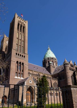 Hollanda, Haarlem 'deki Saint Bavo Katedrali.