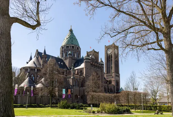 Hollanda, Haarlem 'deki Saint Bavo Katedrali.