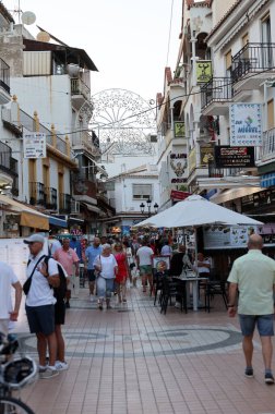 Torremolinos, İspanya - 9 Eylül 2023: Torremolinos, Costa del Sol, İspanya