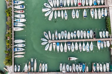 yacht harbour in Balatonalmadi, Lake Balaton