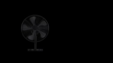 Çalıştırılan ve çalıştırılan fan, döngüye alınabilir - 4K, 60 fps - 3D görüntüleme