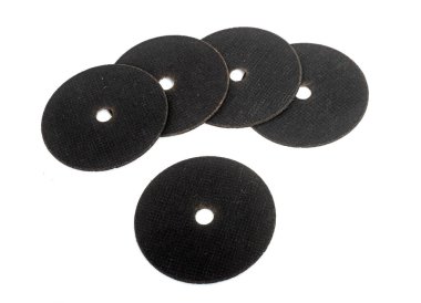 disks for angle or side grinder isolated on white background