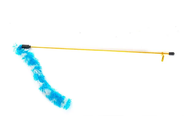 羽毛的杆猫玩具 — 图库照片