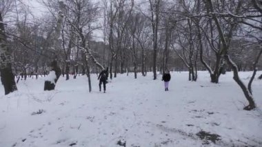 Ukraine, Novomoskovsk 04.01.2023. Nature has no war, nature arranged a holiday in winter for several days, for people during the war in Ukraine.