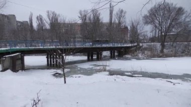 Nature has no war, nature arranged a holiday in winter for several days, for people during the war in Ukraine.