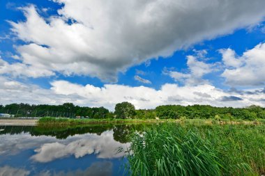 Nehir kıyısı boyunca güzel kırsal manzaralar. Samara Nehri, Ukrayna 'nın en büyük nehri olan Dinyeper' in sol koludur. Kökeni, Donetsk Oblastı 'nın batısındaki Veselaya Gora adlı küçük bir köyden geliyor..