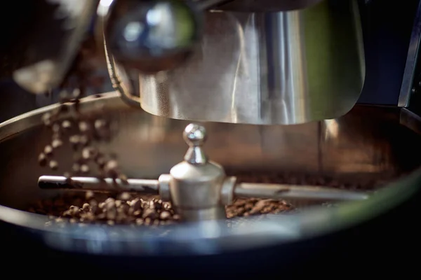 stock image close up of a modern machine for mixing coffee grains