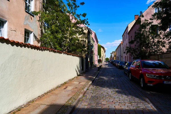 Klaipeda Litva Září 2022 Krásné Ulice Starého Města Místo Pro — Stock fotografie