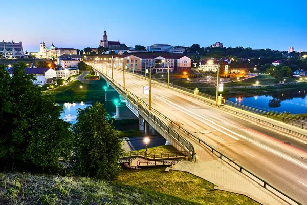 Grodno Λευκορωσία Ιουνίου 2019 Αστικό Τοπίο Στην Πόλη Της Δημοκρατίας — Φωτογραφία Αρχείου