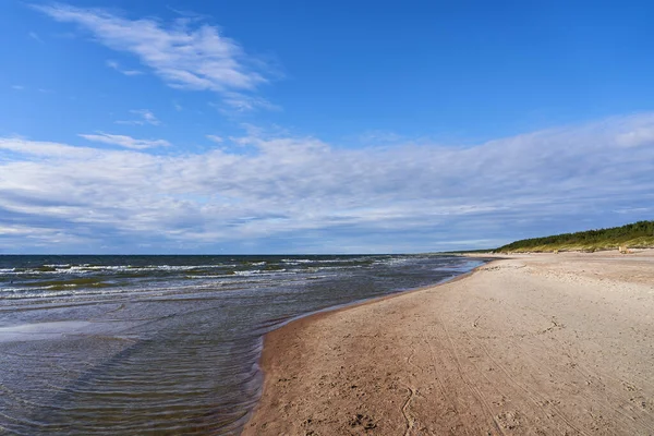 Θαλάσσιες Ακτές Στις Χώρες Της Βαλτικής Ένα Μέρος Για Ξεκούραση — Φωτογραφία Αρχείου
